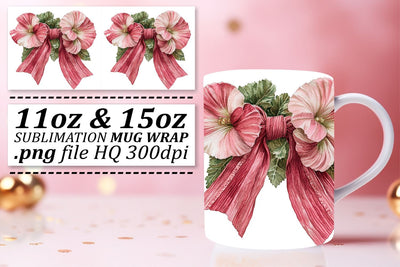 Sublimation-ready designs, ideal for any project! , Bow Sublimation afrosvg 