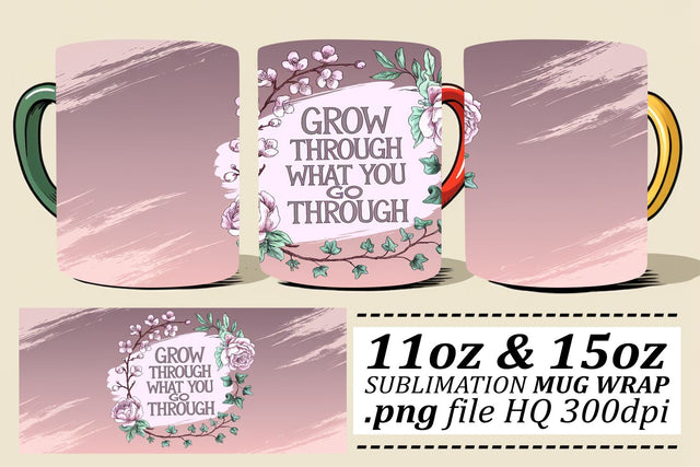 Sublimation-ready PNGs, enhance your mugs! , Quote Sublimation afrosvg 