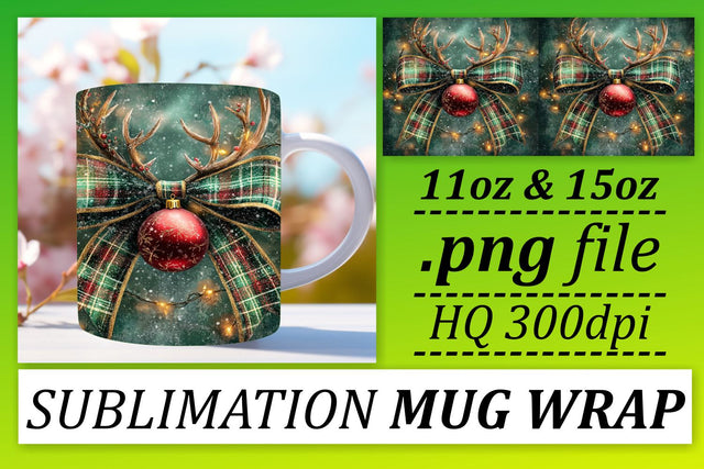 Sublimation-ready PNGs, enhance your mugs! , Xmas Sublimation afrosvg 