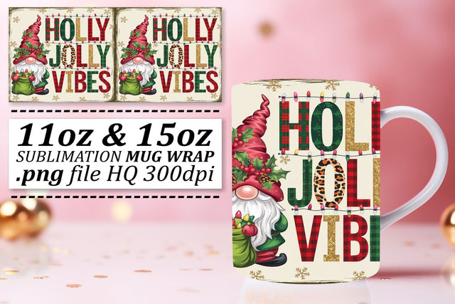 Sublimation-ready wraps, great for any occasion! , Gnomes Sublimation afrosvg 