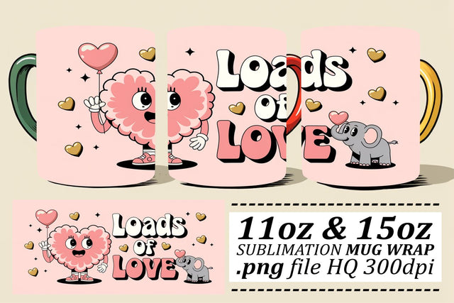 Sublimation-ready wraps, great for any occasion! , Valentines Sublimation afrosvg 