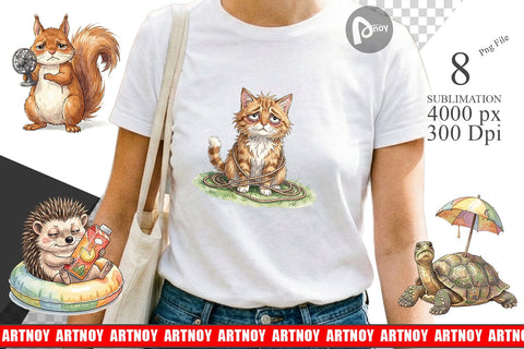 Sublimation Relatable Summer Mom Burnout Sublimation artnoy 