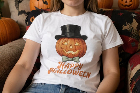 Sublimation Retro Autumn Pumpkin Jamboree Sublimation artnoy 