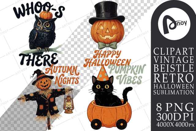 Sublimation Retro Autumn Pumpkin Jamboree Sublimation artnoy 