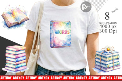 Sublimation Retro Teacher Books Sublimation artnoy 
