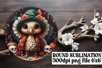 Sublimation Round Design Turkey for PNG Sublimation afrosvg 