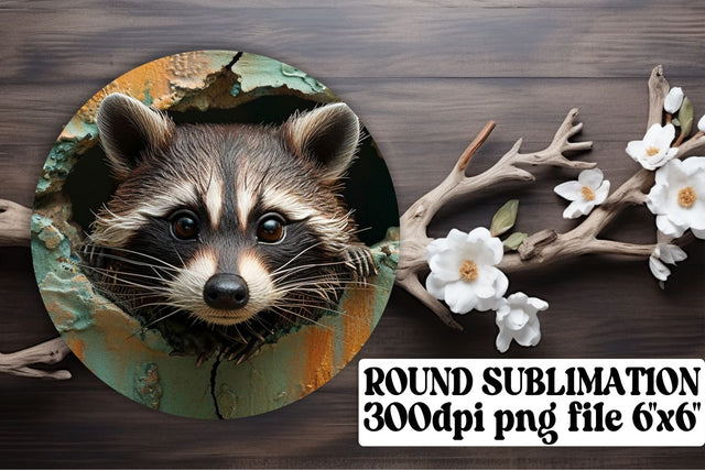 Sublimation Safari Adventures - 3D Circle Art Sublimation afrosvg 