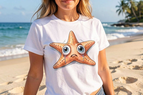 Sublimation Salty Summer Sea Animal Watercolor Sublimation artnoy 