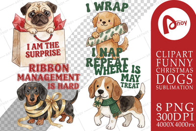 Sublimation Santa Workshop Dog Helpers Sublimation artnoy 