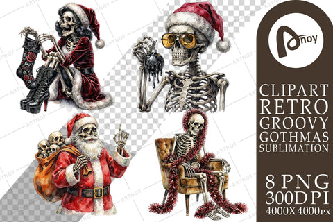 Sublimation Sarcastic 70s Skeleton Gothmas Sublimation artnoy 