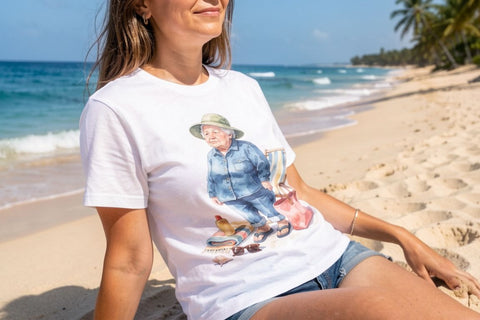 Sublimation Sarcastic Annoyed Beachside Granny Sublimation artnoy 