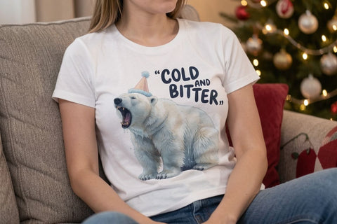 Sublimation Sarcastic Arctic Winter Animal Quotes Sublimation artnoy 