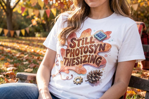 Sublimation Sarcastic Botanical Cyborg Autumn Quote Sublimation artnoy 
