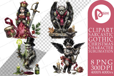 Sublimation Sarcastic Dark Angel Sentient Ornament Sublimation artnoy 