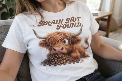 Sublimation Sarcastic Highland Cow Coffee Club Quotes Sublimation artnoy 