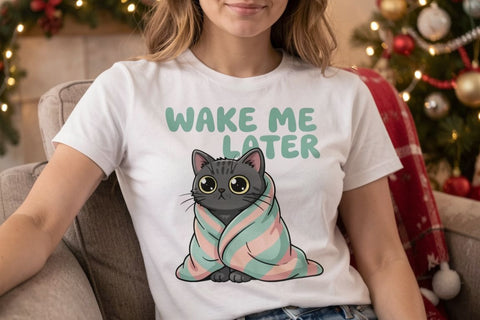 Sublimation Sarcastic Holiday Feline Quotes Sublimation artnoy 