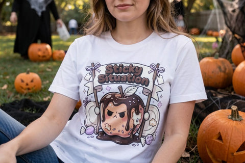 Sublimation Sarcastic Pastel Halloween Treat Sublimation artnoy 
