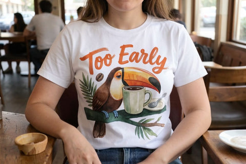 Sublimation Sarcastic Rainforest Roasters Crew Quote Sublimation artnoy 