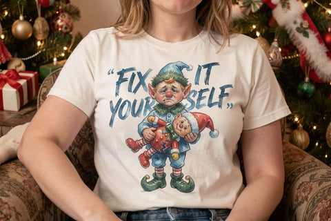 Sublimation Sarcastic Retro Christmas Figures SVG artnoy 