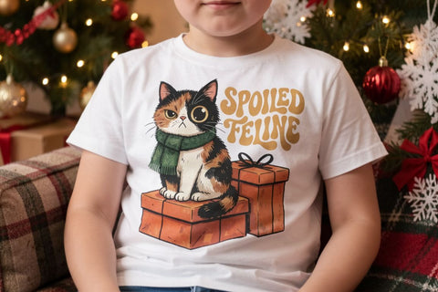 Sublimation Sarcastic Retro Holiday Cats Sublimation artnoy 