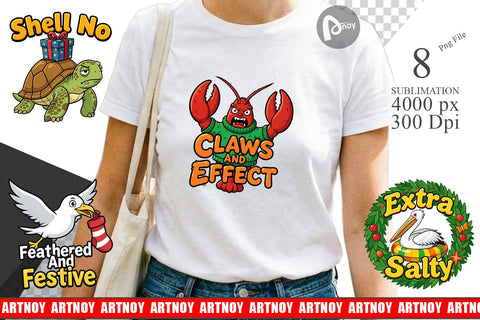 Sublimation Sarcastic Tropical Animal Christmas Quotes Sublimation artnoy 