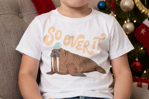 Sublimation Sarcastic Winter Arctic Holiday Animals Sublimation artnoy 