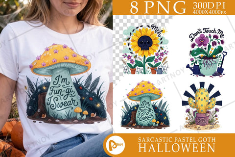 Sublimation Sassy Houseplant Pastel Goth Sublimation artnoy 
