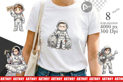 Sublimation Sassy Introvert Astronaut Sublimation artnoy 