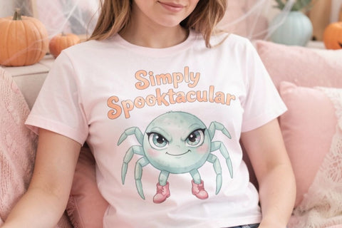 Sublimation Sassy Spooky Pastel Halloween Quote Sublimation artnoy 