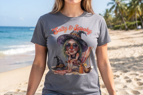 Sublimation Sassy Witch Beach Vacation Meltdown Sublimation artnoy 