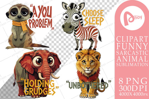 Sublimation Savanna Shade Club Sarcastic Animals Sublimation artnoy 