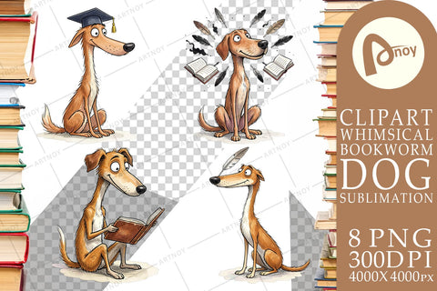 Sublimation Scholarly Canine Dog Watercolor Sublimation artnoy 