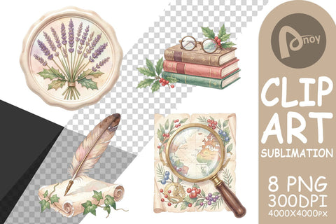 Sublimation Sentimental Holiday Post Watercolor Sublimation artnoy 