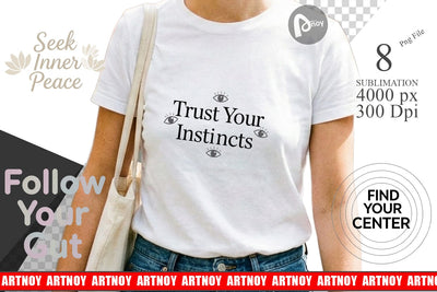 Sublimation Serene Soulful Wisdom Quote Sublimation artnoy 