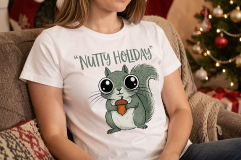 Sublimation Skeptical Woodland Holiday Critters Sublimation artnoy 