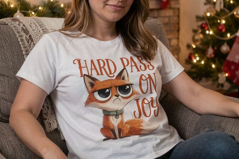 Sublimation Skeptical Woodland Holiday Critters Sublimation artnoy 