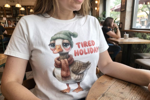 Sublimation Sleepy Barnyard Holiday Fatigue Quotes Sublimation artnoy 