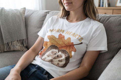 Sublimation Sleepy Woodland Pals Autumn Nap Sublimation artnoy 