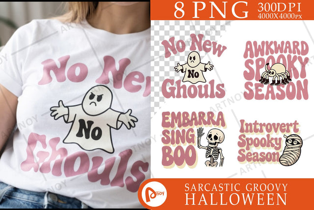 Sublimation Socially Awkward Ghost Retro SVG artnoy 
