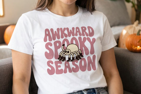 Sublimation Socially Awkward Ghost Retro SVG artnoy 