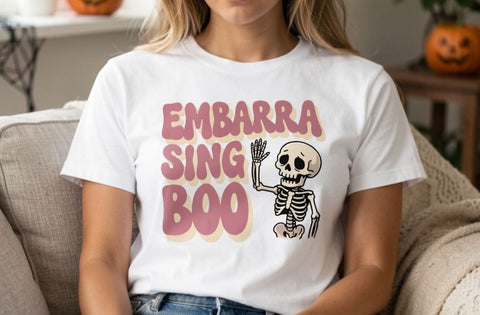 Sublimation Socially Awkward Ghost Retro SVG artnoy 