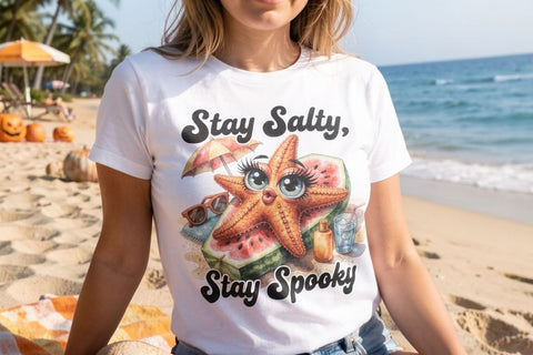 Sublimation Spooky Awkward Beach Creature Panic Quotes Sublimation artnoy 