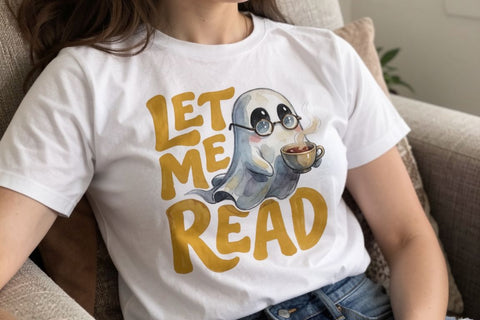 Sublimation Spooky Bookish Reading Ghost Quotes Sublimation artnoy 