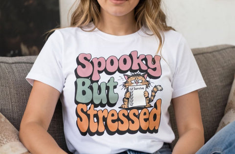 Sublimation Spooky Mama Chaos Retro Halloween SVG artnoy 
