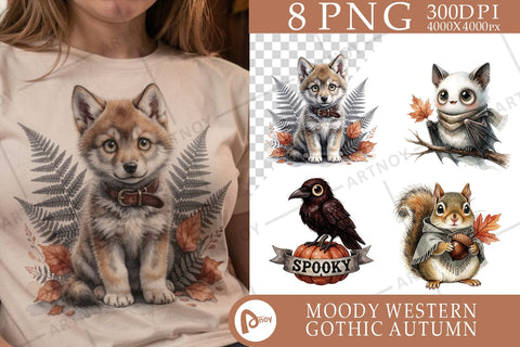 Sublimation Spooky Terracotta Desert Animals SVG artnoy 