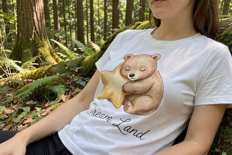 Sublimation Starry Night Sleepy Woodland Animals Sublimation artnoy 