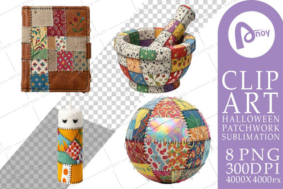 Sublimation Stitched Witchcraft Craft Patchwork Sublimation artnoy 