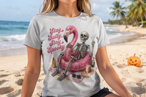 Sublimation Sunburnt Tired Skeleton Beach Moods Sublimation artnoy 