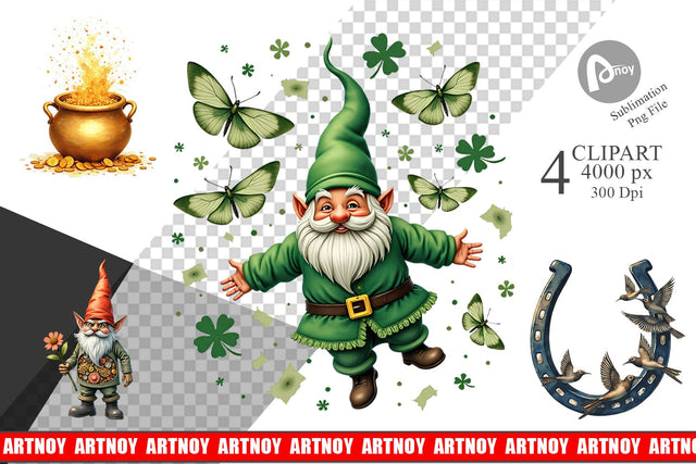 Sublimation Surreal Shamrock Dream Sublimation artnoy 