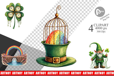 Sublimation Surreal Shamrock Dream Sublimation artnoy 